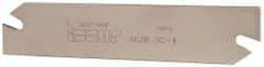 Iscar - 1.2598" Blade Height, 1/8" Blade Width, 5.9055" OAL, Right Hand Cut, Double End Indexable Cut-Off Blade - SGIH Blade, Self Grip Series - USA Tool & Supply