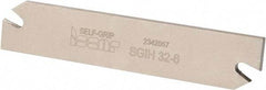 Iscar - 1.2598" Blade Height, 0.2047" Blade Width, 5.9055" OAL, Right Hand Cut, Double End Indexable Cut-Off Blade - SGIH Blade, Self Grip Series - USA Tool & Supply