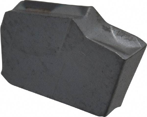 Iscar - GTN2.4 IC354 Grade, 0.0945" Cutting Width, Carbide Cutoff Insert - 0° Neutral Lead Angle, 0.0063" Cnr Rad, TiCN Coated, Single End - USA Tool & Supply