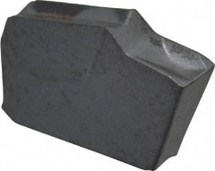 Iscar - GTN2.4 IC354 Grade, 0.0945" Cutting Width, Carbide Cutoff Insert - 0° Neutral Lead Angle, 0.0063" Cnr Rad, TiCN Coated, Single End - USA Tool & Supply