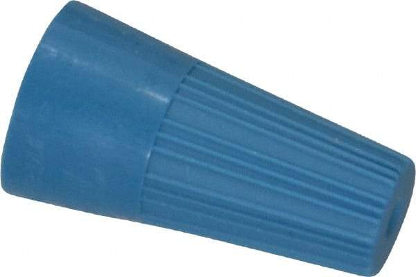 Thomas & Betts - 3, 20 to 3, 16 AWG, 300 Volt, Corrosion Resistant, Standard Twist on Wire Connector - Blue - USA Tool & Supply