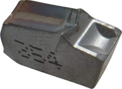 Iscar - GTR4 IC354 Grade, 0.1614" Cutting Width, Carbide Cutoff Insert - 4° Right Hand Lead Angle, 0.0094" Cnr Rad, TiCN Coated, Single End - USA Tool & Supply