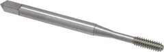 OSG - #4-40 UNC H4 Thread Limit Bottoming Thread Forming Tap - Cobalt, Bright Finish, 1-7/8" OAL, 9/16" Thread Length, Right Hand Thread, Series HY-PRO NRT - Exact Industrial Supply