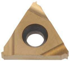 Hertel - 16ER External Right Hand 8 UN Laydown Threading Insert - Grade HG330TR, TiC/TiN Coated Carbide - USA Tool & Supply