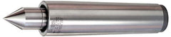 Royal Products - MT5 Taper Shank, 1-3/4" Head Diam 3,125 Lb Capacity Live Center - 4,500 Max RPM, 3/16" Head Length, 1.0938" Point Diam, 2" Point Len, 2,340 Lb Max Workpc, 8-1/16" OAL, Standard Point - USA Tool & Supply