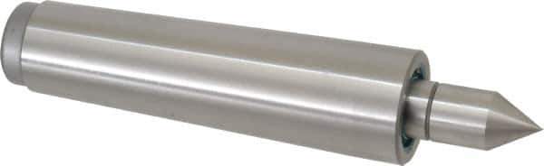 Royal Products - MT4 Taper Shank, 1.231" Head Diam 1,835 Lb Capacity Live Center - 4,500 Max RPM, 3/16" Head Length, 5/8" Point Diam, 1-3/8" Point Len, 1,400 Lb Max Workpc, 5-15/16" OAL, Standard Point - USA Tool & Supply