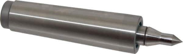 Royal Products - MT4 Taper Shank, 1.231" Head Diam 1,015 Lb Capacity Live Center - 4,500 Max RPM, 5/8" Point Diam, 1-3/8" Point Len, 580 Lb Max Workpc, 5-15/16" OAL, 3/8" Tip Diam, Long Point - USA Tool & Supply