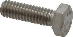 Value Collection - 5/16-18 UNC, 1" Length Under Head Hex Head Cap Screw - USA Tool & Supply