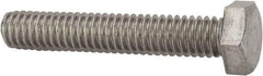 Value Collection - 5/16-18 UNC, 1-3/4" Length Under Head Hex Head Cap Screw - Fully Threaded, Grade 316 Stainless Steel, Uncoated, 1/2" Hex - USA Tool & Supply