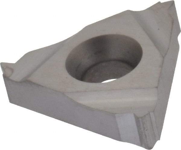 Carmex - 16ER External Right Hand 18 UN Laydown Threading Insert - Grade P30, Uncoated Coated Carbide - USA Tool & Supply