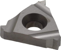 Carmex - 16ER External Right Hand 14 UN Laydown Threading Insert - Grade P30, Uncoated Coated Carbide - USA Tool & Supply