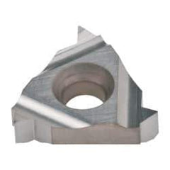 Carmex - 16IR Internal Right Hand 11.5 NPT Laydown Threading Insert - Grade P30, Uncoated Coated Carbide - USA Tool & Supply