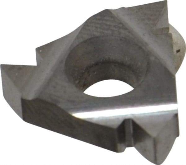 Carmex - 16ER External Right Hand 8 NPT Laydown Threading Insert - Grade P30, Uncoated Coated Carbide - USA Tool & Supply