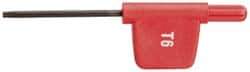 Hertel - T22 Torx Driver for Indexable Tools - USA Tool & Supply