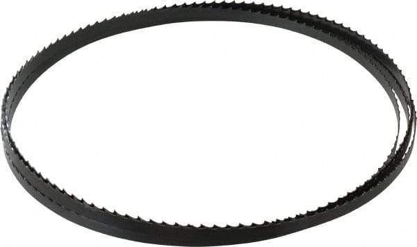 Starrett - 4 TPI, 11' 9" Long x 3/8" Wide x 0.025" Thick, Welded Band Saw Blade - Carbon Steel, Toothed Edge, Raker Tooth Set, Flexible Back, Contour Cutting - USA Tool & Supply
