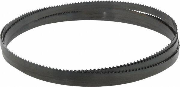 Starrett - 6 TPI, 11' 8" Long x 1/2" Wide x 0.025" Thick, Welded Band Saw Blade - Carbon Steel, Toothed Edge, Raker Tooth Set, Flexible Back, Contour Cutting - USA Tool & Supply