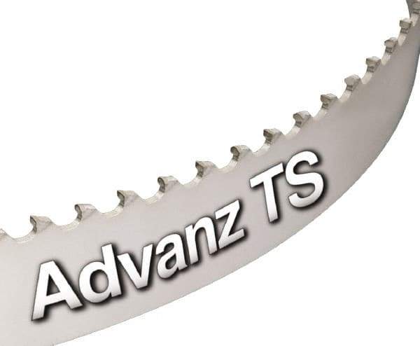 Starrett - 3 TPI, 13' 4" Long x 3/4" Wide x 0.035" Thick, Welded Band Saw Blade - Carbide-Tipped, Carbide Tipped, Toothed Edge, Raker Tooth Set - USA Tool & Supply