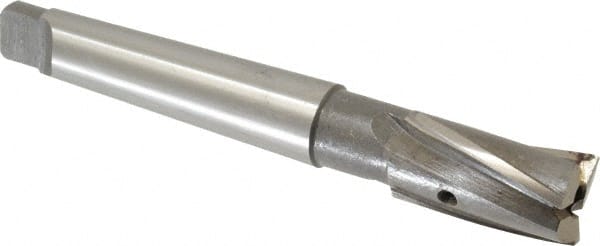 Value Collection - 13/16" Diam, 3 Flutes, Morse Taper Shank, Interchangeable Pilot Counterbore - USA Tool & Supply