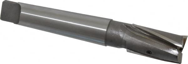 Value Collection - 1-1/16" Diam, 3 Flutes, Morse Taper Shank, Interchangeable Pilot Counterbore - USA Tool & Supply