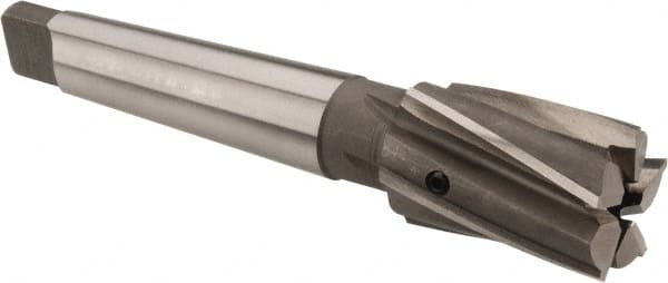 Value Collection - 1-5/16" Diam, 5 Flutes, Morse Taper Shank, Interchangeable Pilot Counterbore - USA Tool & Supply