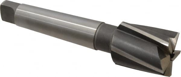 Value Collection - 1-15/16" Diam, 5 Flutes, Morse Taper Shank, Interchangeable Pilot Counterbore - USA Tool & Supply