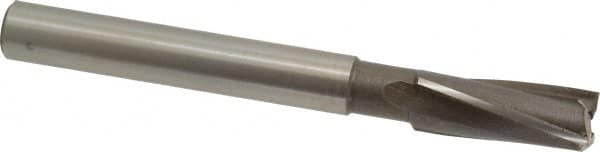 Value Collection - 31/64" Diam, 7/16" Shank, Diam, 3 Flutes, Straight Shank, Interchangeable Pilot Counterbore - USA Tool & Supply