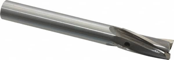 Value Collection - 17/32" Diam, 1/2" Shank, Diam, 3 Flutes, Straight Shank, Interchangeable Pilot Counterbore - USA Tool & Supply