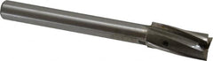 Value Collection - 45/64" Diam, 1/2" Shank, Diam, 3 Flutes, Straight Shank, Interchangeable Pilot Counterbore - USA Tool & Supply