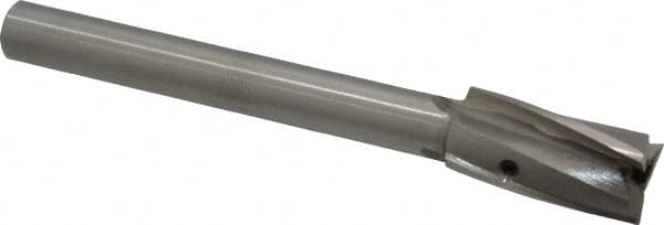 Value Collection - 3/4" Diam, 1/2" Shank, Diam, 3 Flutes, Straight Shank, Interchangeable Pilot Counterbore - USA Tool & Supply