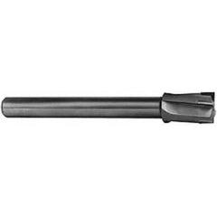 Made in USA - 1-9/16" Diam, 1-1/4" Shank, Diam, 4 Flutes, Straight Shank, Interchangeable Pilot Counterbore - USA Tool & Supply