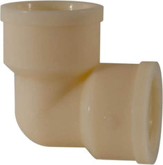 Green Leaf - 1" Nylon Plastic Pipe 90° Elbow - FIPT x FIPT End Connections - USA Tool & Supply