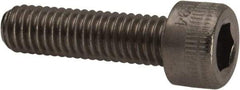 Holo-Krome - M6x1.00 Metric Coarse Hex Socket Drive, Socket Cap Screw - Grade Austenitic A2 Stainless Steel, Uncoated, Fully Threaded, 22mm Length Under Head - USA Tool & Supply