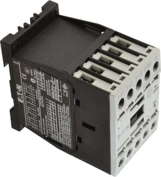 Eaton Cutler-Hammer - 3 Pole, 220 Coil VAC at 50 Hz and 240 Coil VAC at 60 Hz, 20 Amp, Nonreversible Open Enclosure IEC Contactor - Exact Industrial Supply