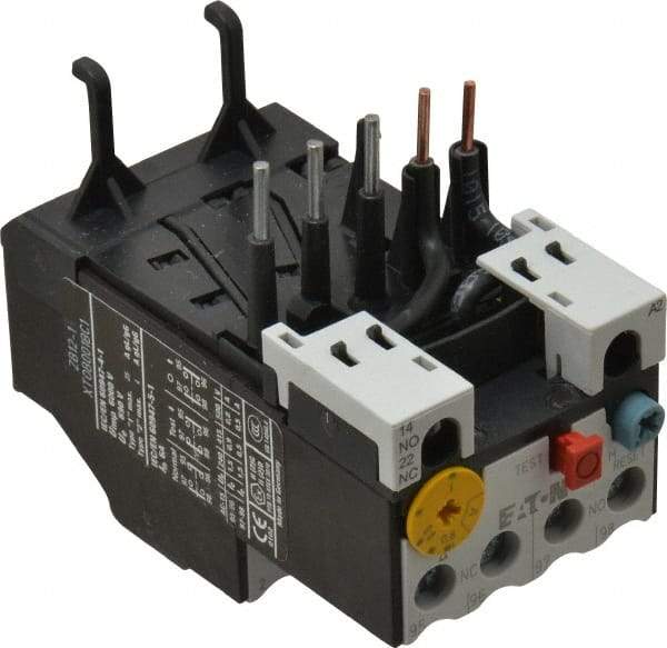 Eaton Cutler-Hammer - 0.6 to 1 Amp, 690 VAC, Thermal IEC Overload Relay - Trip Class 10, For Use with 7-15 A Contactors - USA Tool & Supply