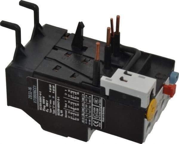 Eaton Cutler-Hammer - 10 to 16 Amp, 690 VAC, Thermal IEC Overload Relay - Trip Class 10, For Use with 18-32 A Contactors - USA Tool & Supply