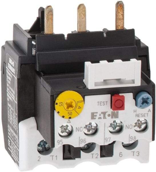 Eaton Cutler-Hammer - 50 to 65 Amp, 690 VAC, Thermal IEC Overload Relay - Trip Class 10, For Use with 65-72 A Contactors - USA Tool & Supply