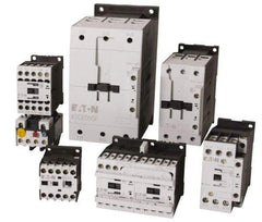 Eaton Cutler-Hammer - 3 Pole, 24 to 27 Coil VDC, 125 Amp, Nonreversible Open Enclosure IEC Contactor - 1 Phase hp: 15 at 200 V, 15 at 230 V, 7.5 at 115 V, 3 Phase hp: 100 at 575 V, 25 at 200 V, 40 at 230 V, 75 at 460 V, 95 Amp Inductive Load Rating Listed - USA Tool & Supply