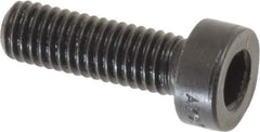 Holo-Krome - M5x0.80 Metric Coarse Hex Socket Drive, Low Socket Cap Screw - Grade 10.9 Alloy Steel, Black Oxide Finish, Fully Threaded, 16mm Length Under Head - USA Tool & Supply