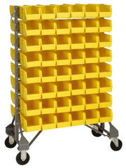 Quantum Storage - 72 Bin Rail Unit with Bins - USA Tool & Supply