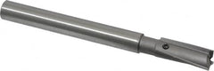 Made in USA - 13/32" Diam, 3/8" Shank, Diam, 3 Flutes, Straight Shank, Interchangeable Pilot Counterbore - USA Tool & Supply