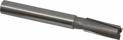 Made in USA - 17/32" Diam, 1/2" Shank, Diam, 3 Flutes, Straight Shank, Interchangeable Pilot Counterbore - USA Tool & Supply