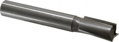 Made in USA - 7/8" Diam, 3/4" Shank, Diam, 3 Flutes, Straight Shank, Interchangeable Pilot Counterbore - USA Tool & Supply