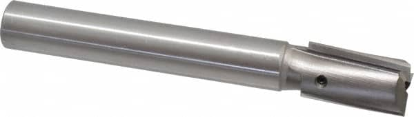 Made in USA - 29/32" Diam, 3/4" Shank, Diam, 3 Flutes, Straight Shank, Interchangeable Pilot Counterbore - USA Tool & Supply