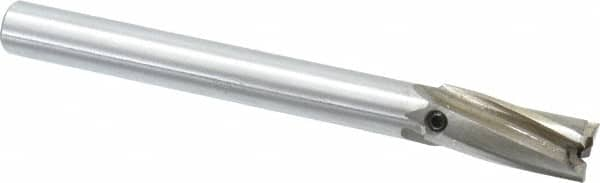 Value Collection - 7/16" Diam, 3/8" Shank, Diam, 3 Flutes, Straight Shank, Interchangeable Pilot Counterbore - USA Tool & Supply