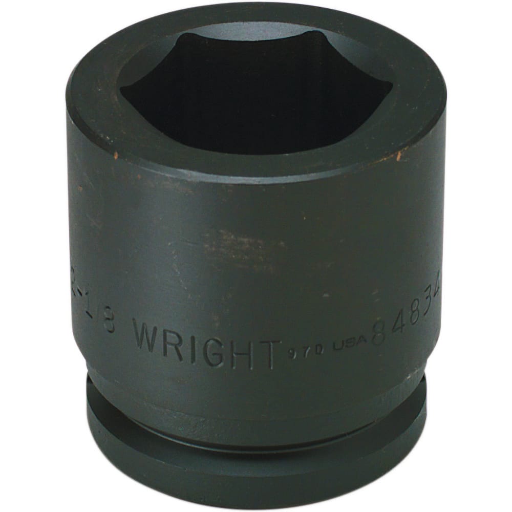 Wright Tool & Forge - Impact Sockets; Drive Size: 1-1/2 ; Size (Inch): 3-11/16 ; Type: Standard ; Style: Impact Socket ; Style: Impact Socket ; Style: Impact Socket - Exact Industrial Supply