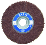 6 x 1 x 1" - 120 Grit - Aluminum Oxide - Non-Woven Flap Wheel - USA Tool & Supply