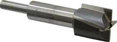 Value Collection - 27/32" Diam, 1/4" Shank, Diam, 4 Flutes, Straight Shank, Interchangeable Pilot Counterbore - USA Tool & Supply