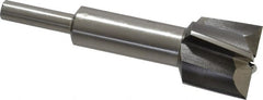 Value Collection - 29/32" Diam, 1/4" Shank, Diam, 4 Flutes, Straight Shank, Interchangeable Pilot Counterbore - USA Tool & Supply