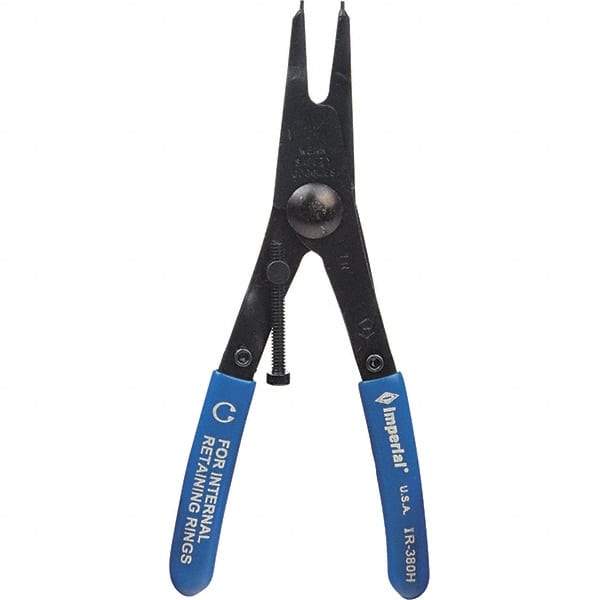 Imperial - Retaining Ring Pliers Type: Internal Ring Size: 3/8" - 1-3/8" - USA Tool & Supply