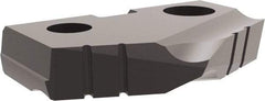 Allied Machine and Engineering - 28mm Diam x 3/16" Thick, Seat Code 2, 132° Included Angle Spade Drill Insert - Diamond Coated, Carbide, Series T-A - USA Tool & Supply
